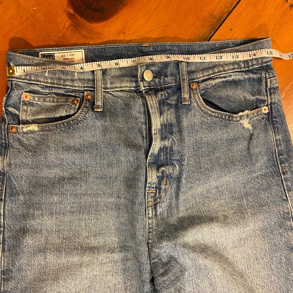 GAP Sky-High, Wide-Leg Jeans – Medium/Light Wash - Picture 2 of 10